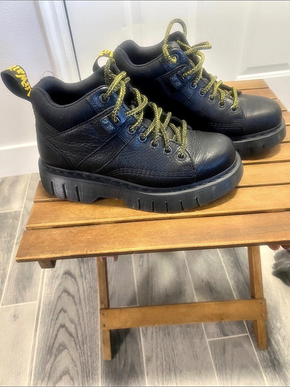 Dr. Martens Jadon Platform Boots Black US 8